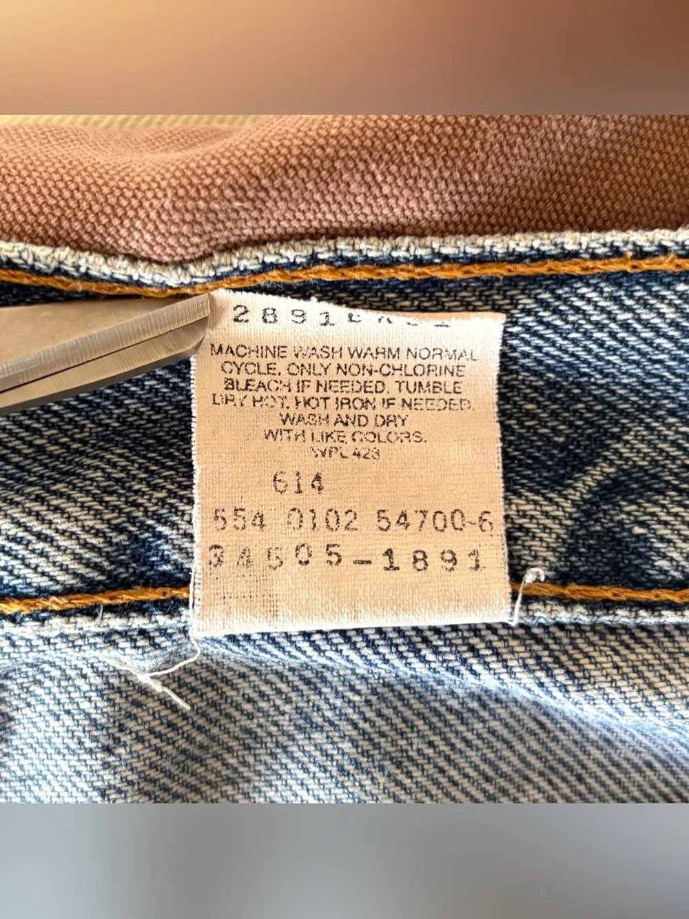 Vintage Levi’s 505 Denim Jorts Mens 40 Made In USA Y2K Distressed Jean Shorts